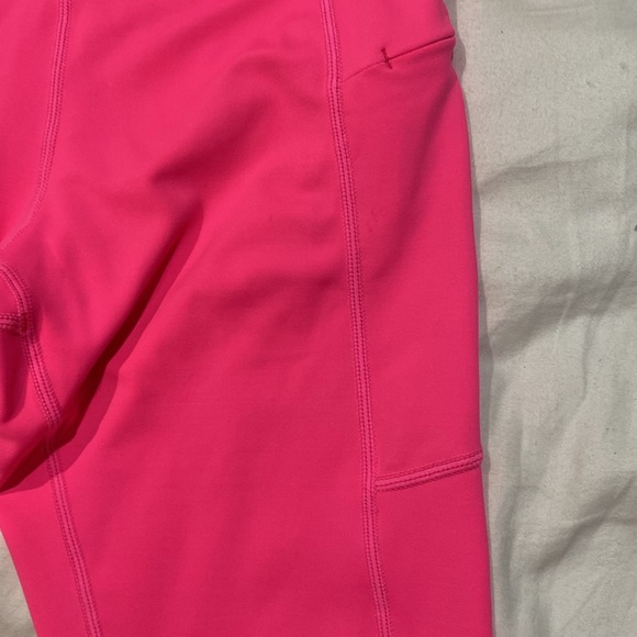 Zyia Hot Pink leggings size 4 with pockets - Picture 2 of 8